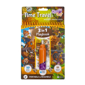 Qwi Toy 3 in 1 mänguraamat "Reisimine"