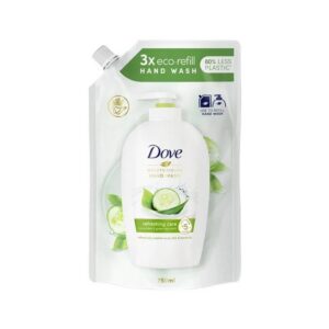 Dove Vedel käteseep täide kurgi & rohelisetee ekstraktiga 750ml