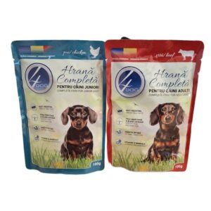 4DOG Märgtoit Koertele 100g, valik 3-erinevat