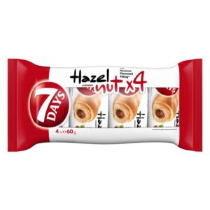 7DAYS Sarvesai Sarapuupähkli 4x60g