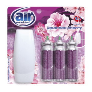 AIR Menline Õhuvärskendaja + täited 3x15ml Japanese Cherry